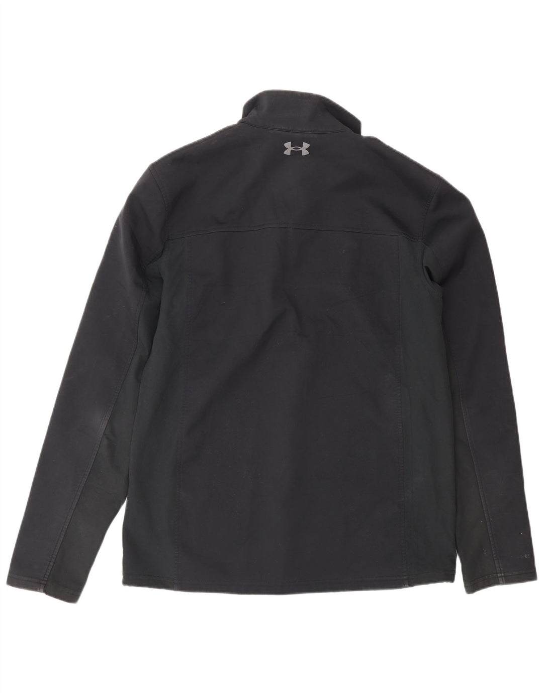 Under Armour Herren Cold Gear Trainingsanzug Top Jacke Mittelschwarzes Polyester