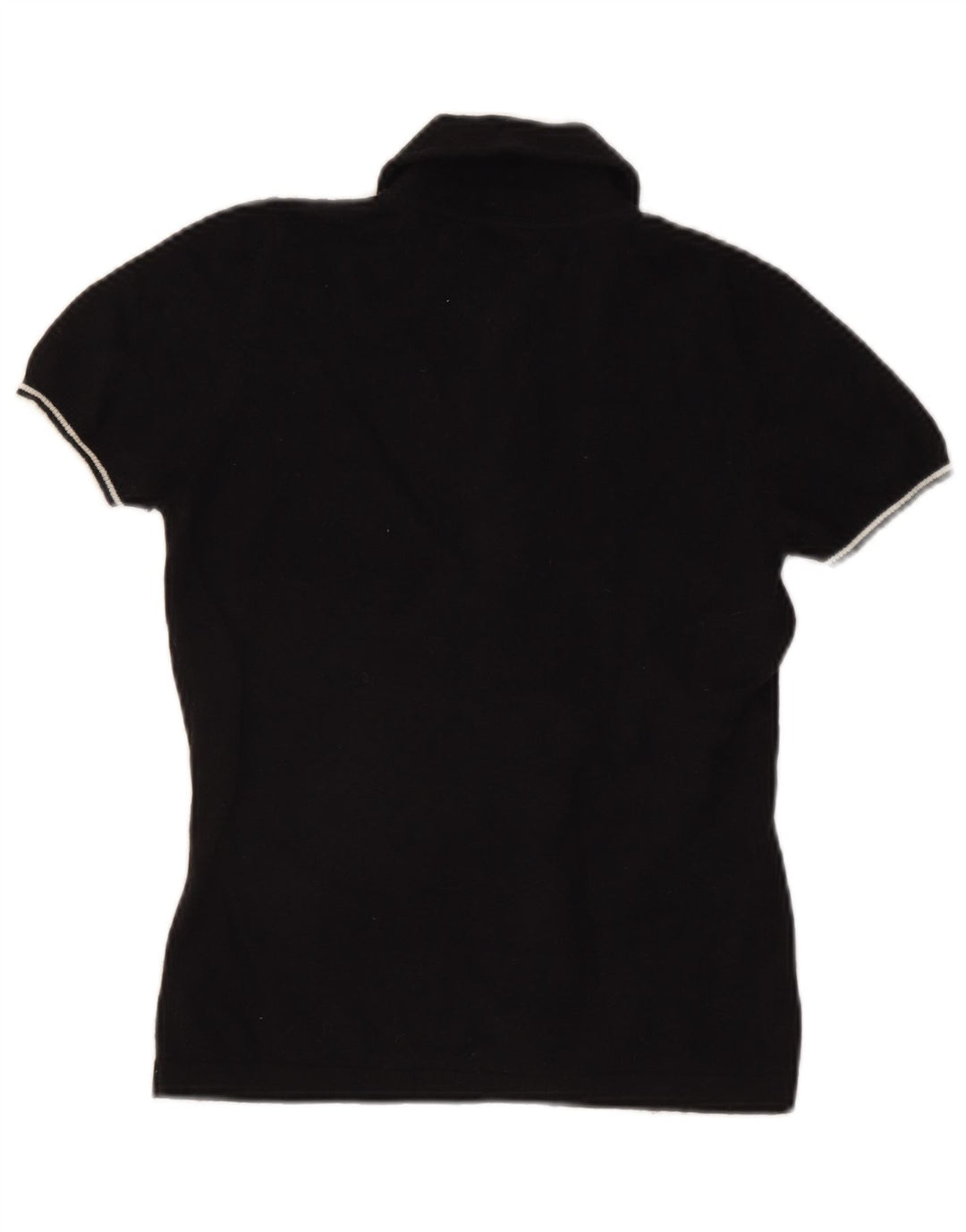 FRED PERRY Damen Poloshirt UK 10 Small Schwarz