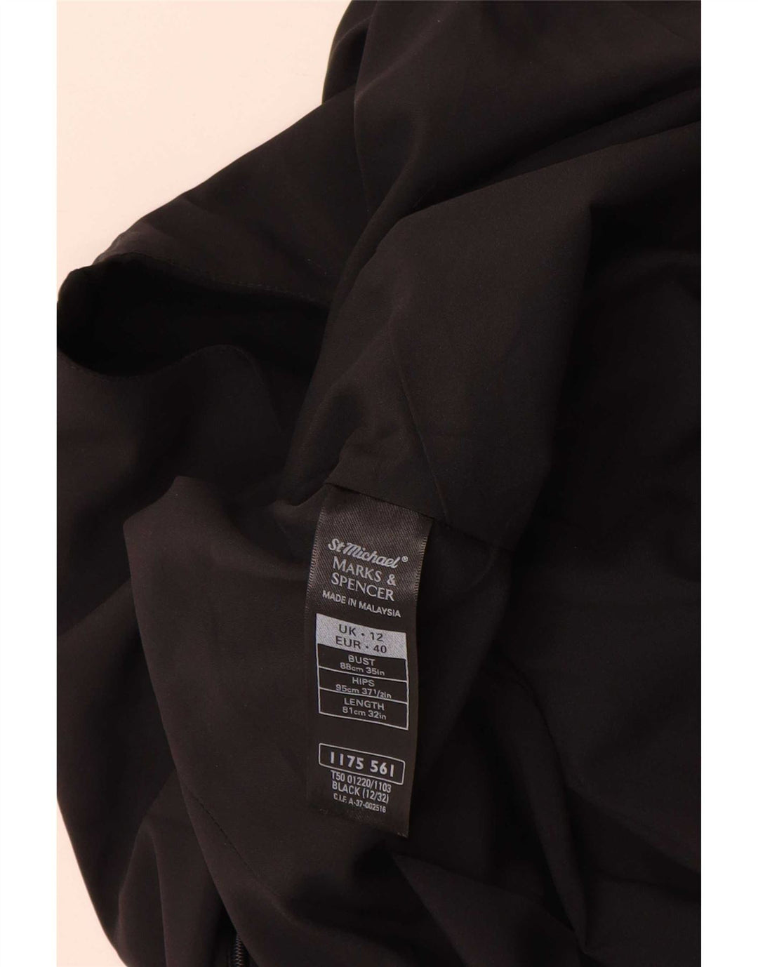 Marks & Spencer Damen St. Michael Etuikleid UK 12 Medium Schwarz