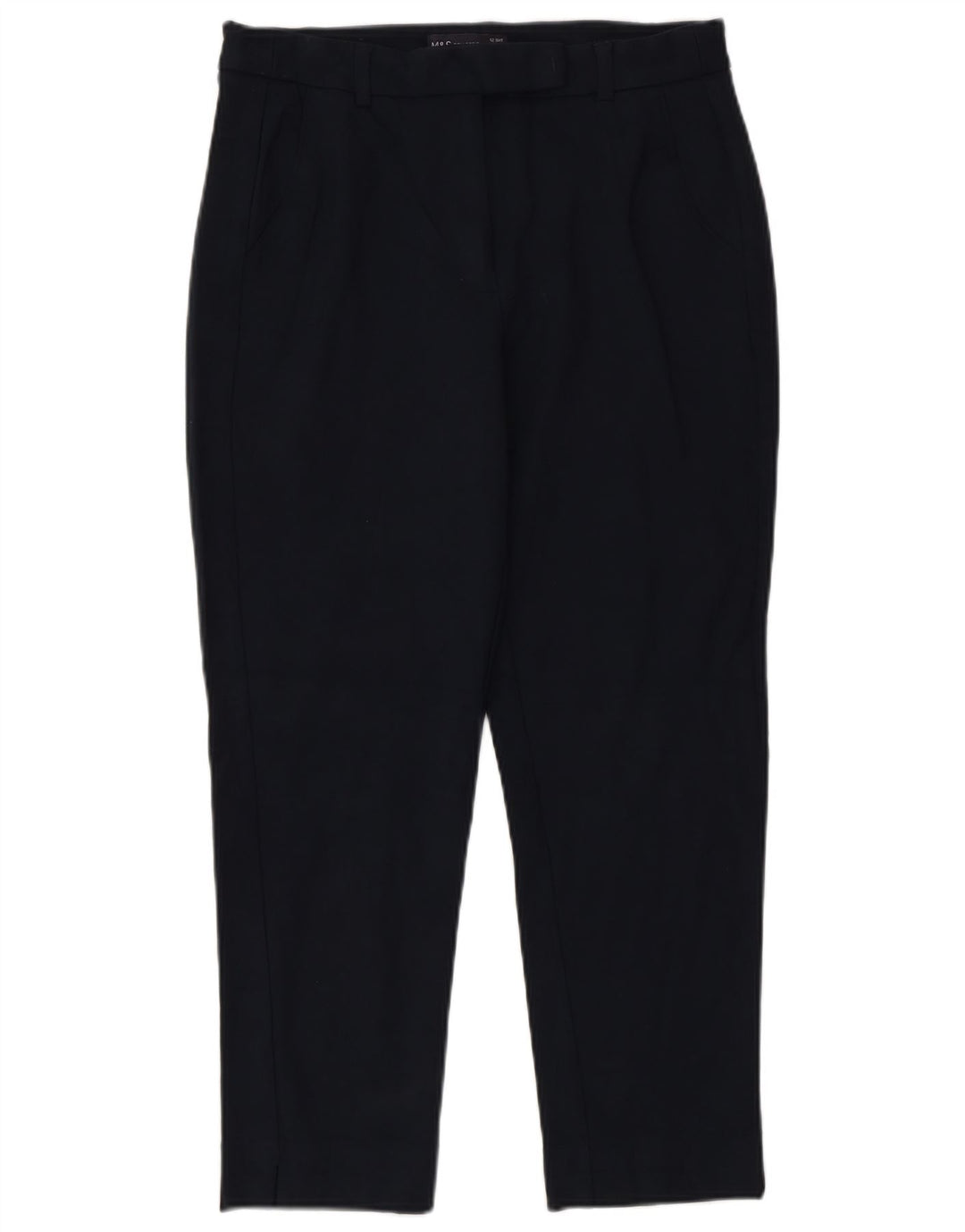 Marks & Spencer Damen-Hose mit kurzem Schnitt, UK 12, M, W30, L25, Marineblau