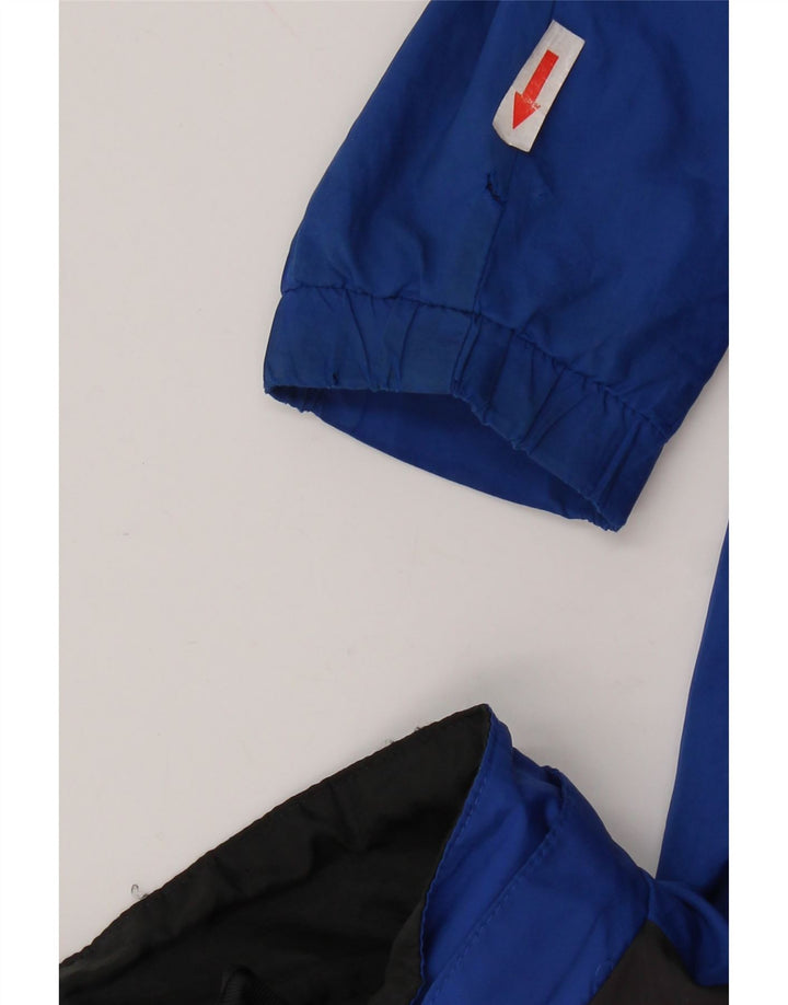 Adidas Windjacke für Jungen, 9–10 Jahre, schwarzes Colourblock-Polyester