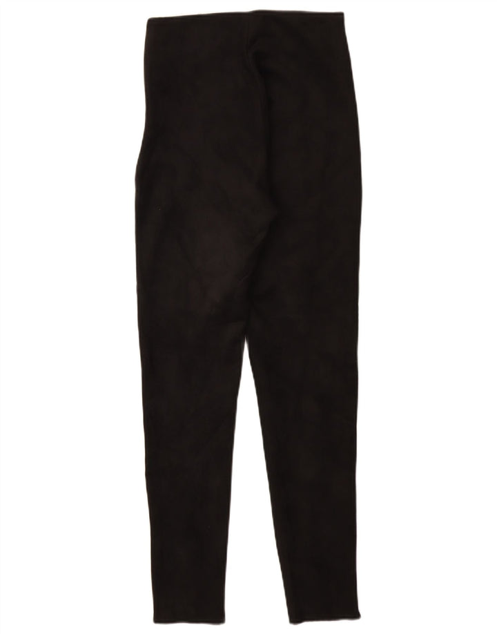 ZARA Damen Skinny Freizeithose XS W24 L27 Schwarz