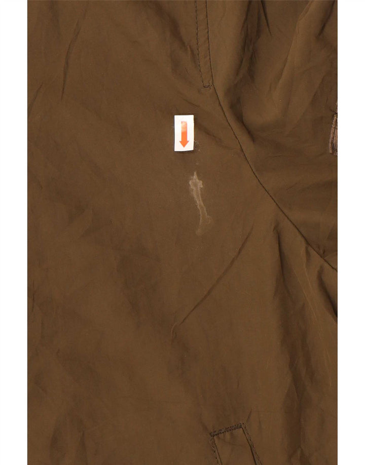 Zara Damen Übergroße Bomberjacke UK 6 XS Braun