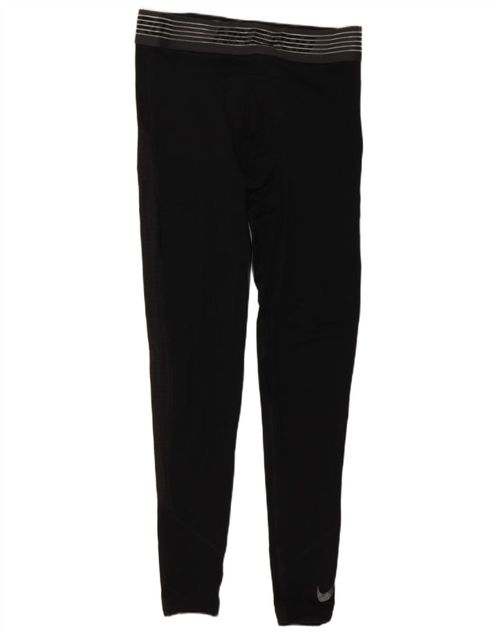 Nike Herren Dri Fit Graphic Leggings Mittelschwarzes Polyester