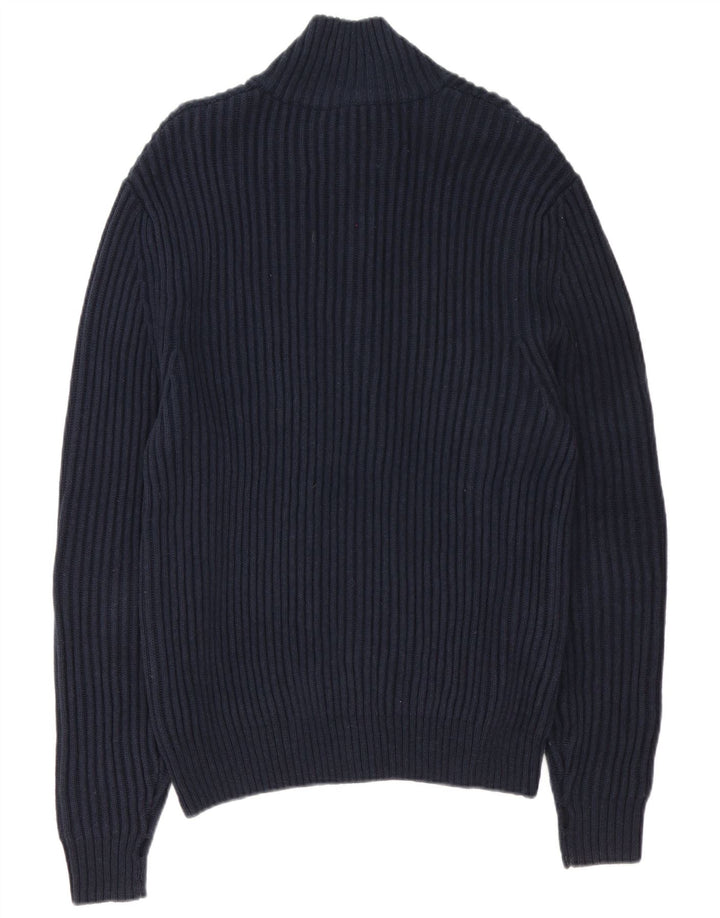 North Sails Herren-Strickjacke XL aus marineblauer Baumwolle