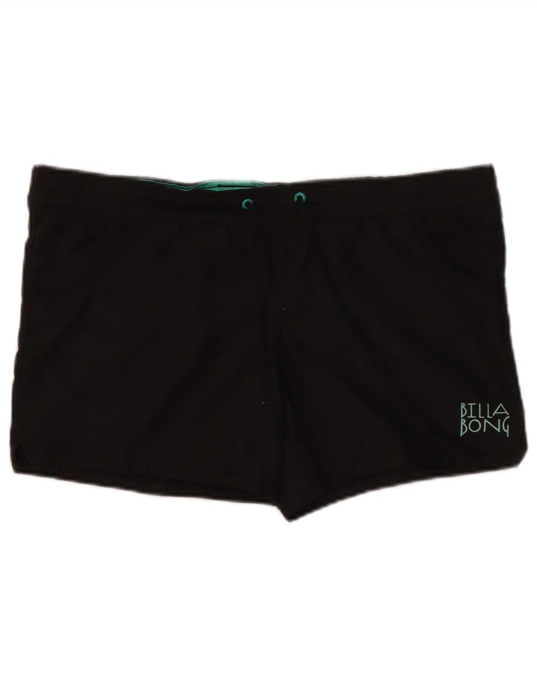 Billabong Womens Graphic Badeshorts US 10 Large Schwarz Polyester