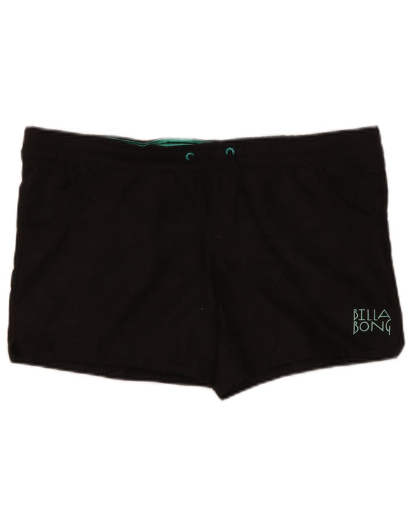 Billabong Womens Graphic Badeshorts US 10 Large Schwarz Polyester