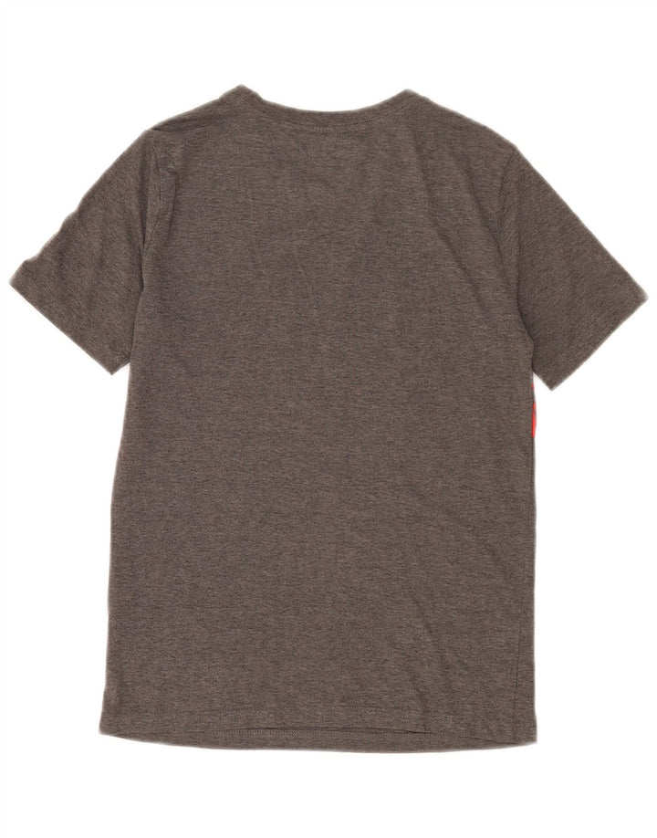 Puma Grafik-T-Shirt für Jungen, 10–11 Jahre, mittelgraue Baumwolle
