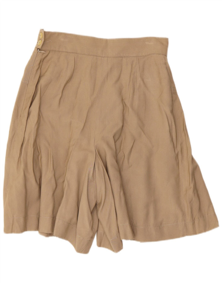 Andrea Mare Damen-Freizeitshorts mit weitem Bein IT 44 Medium W28 Beige