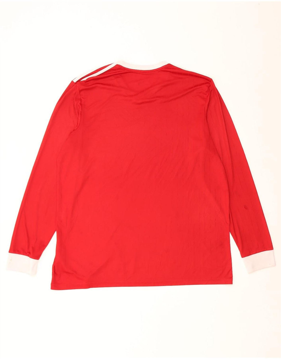 Adidas Herren Climalite Top Langarm 2XL Rot Polyester