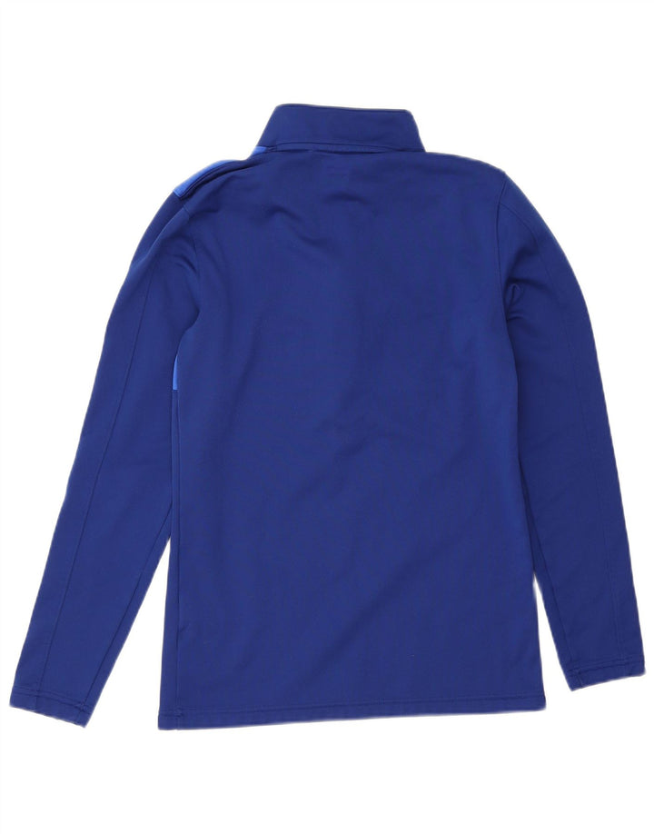 Under Armour Herren-Oberteil mit Reißverschluss, langärmlig, klein, Marineblau, Farbblock