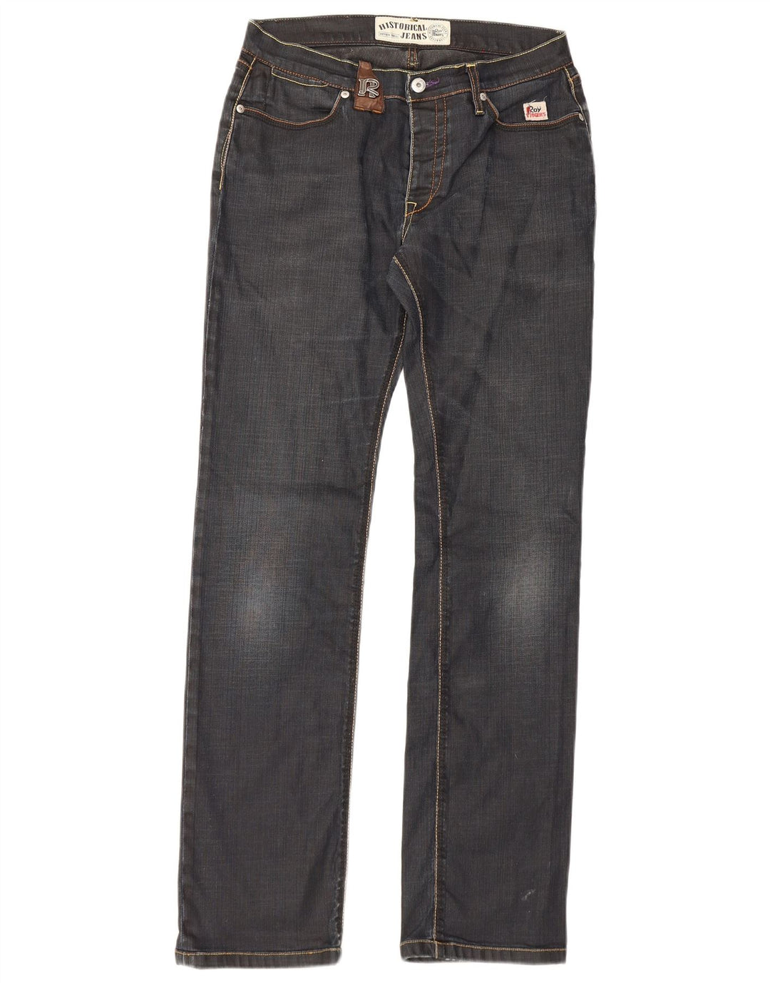 Roy Rogers Herren Slim Jeans W31 L32 Marineblau Baumwolle