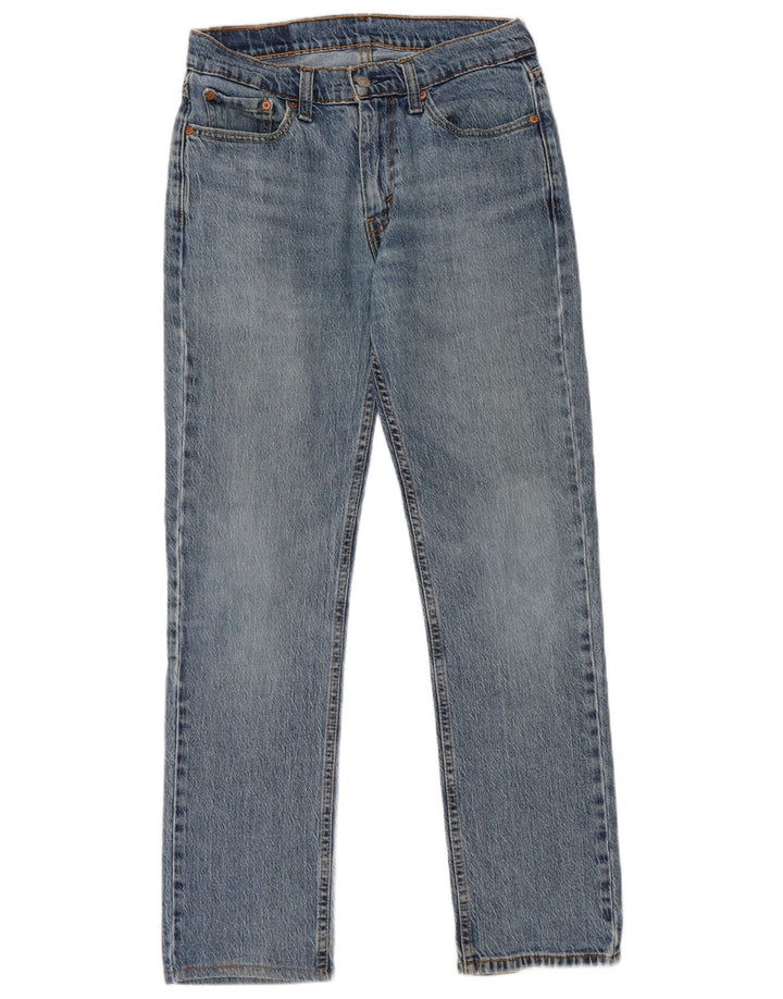 Levi's Herren 514 Straight Jeans W30 L32 Blaue Baumwolle