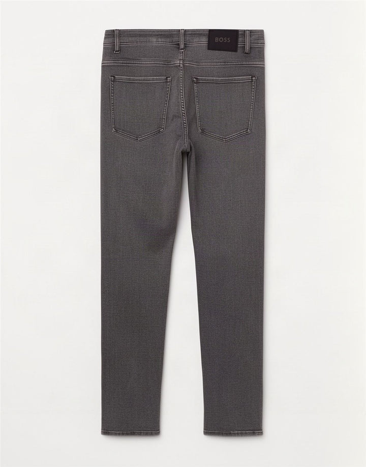 Hugo Boss Damen Slim Jeans W32 L30 Graue Baumwolle