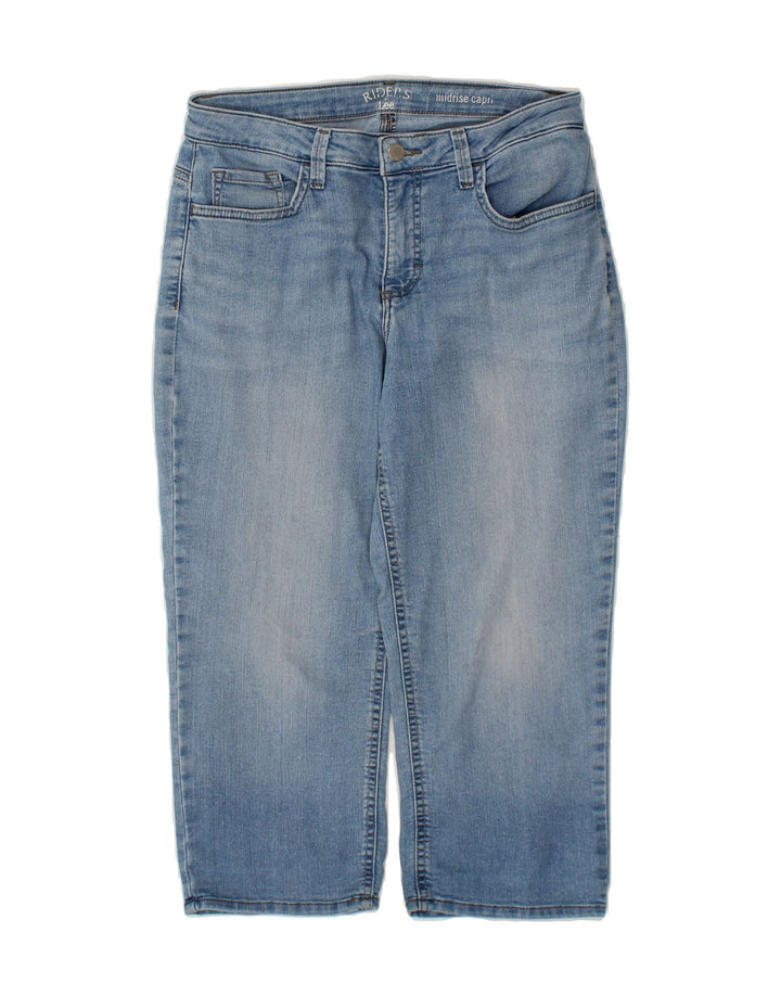 LEE Womens Mid Rise Capri Jeans W30 L21 Blue Vintage Lee and Second-Hand Lee from Messina Hembry 