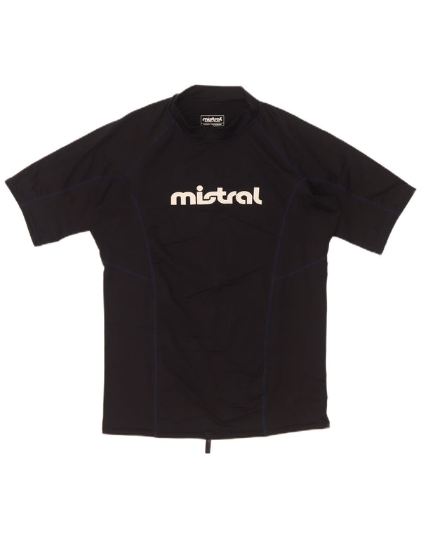 Mistral Grafik-T-Shirt für Jungen, 13–14 Jahre, 2XL, Marineblau, Polyester
