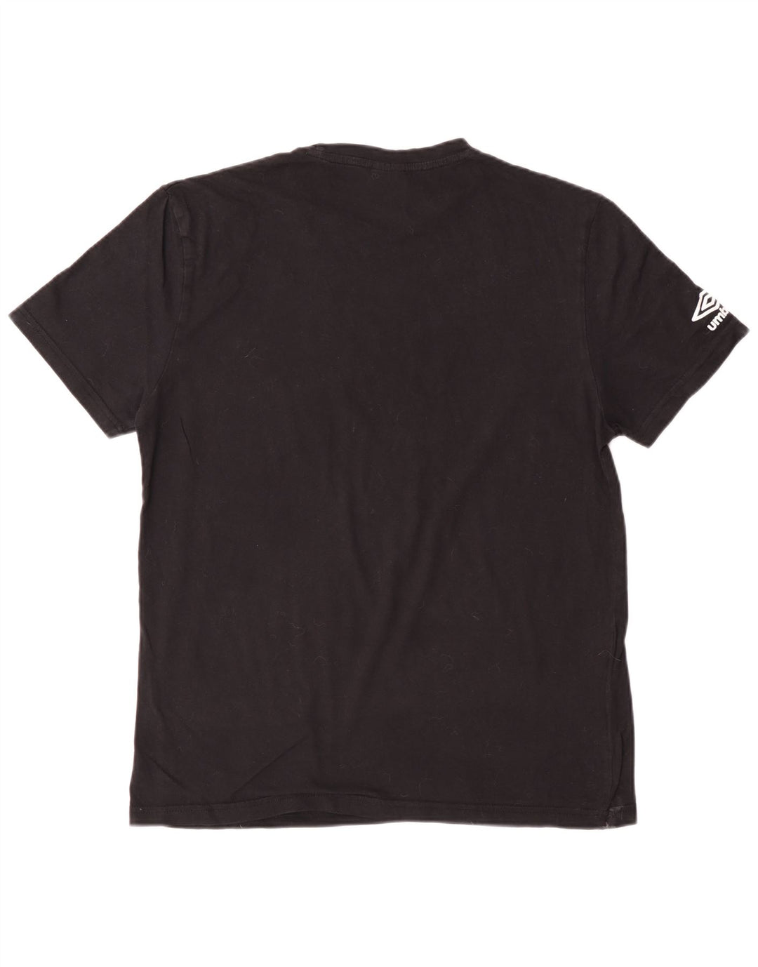 Umbro Herren-T-Shirt mit Grafik, groß, aus schwarzer Baumwolle