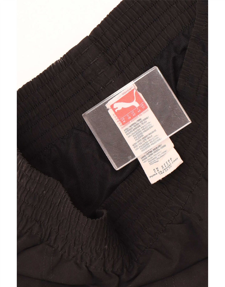 Puma Damen Trainingshose Jogger UK 12 Medium Schwarz Polyester