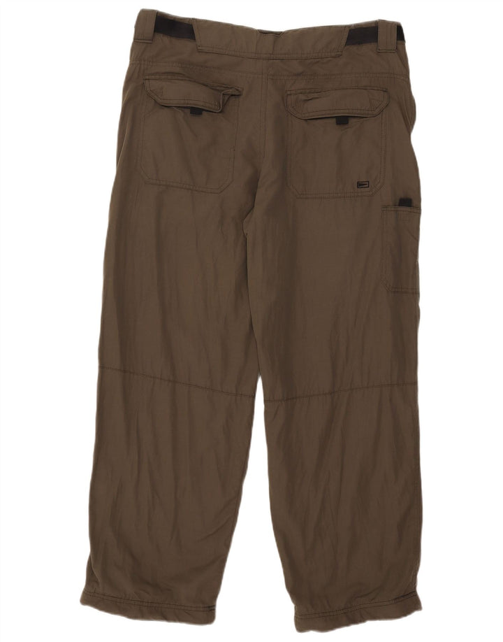 Marks & Spencer Herren Blue Harbour Straight Cargohose W36 L29 Khaki