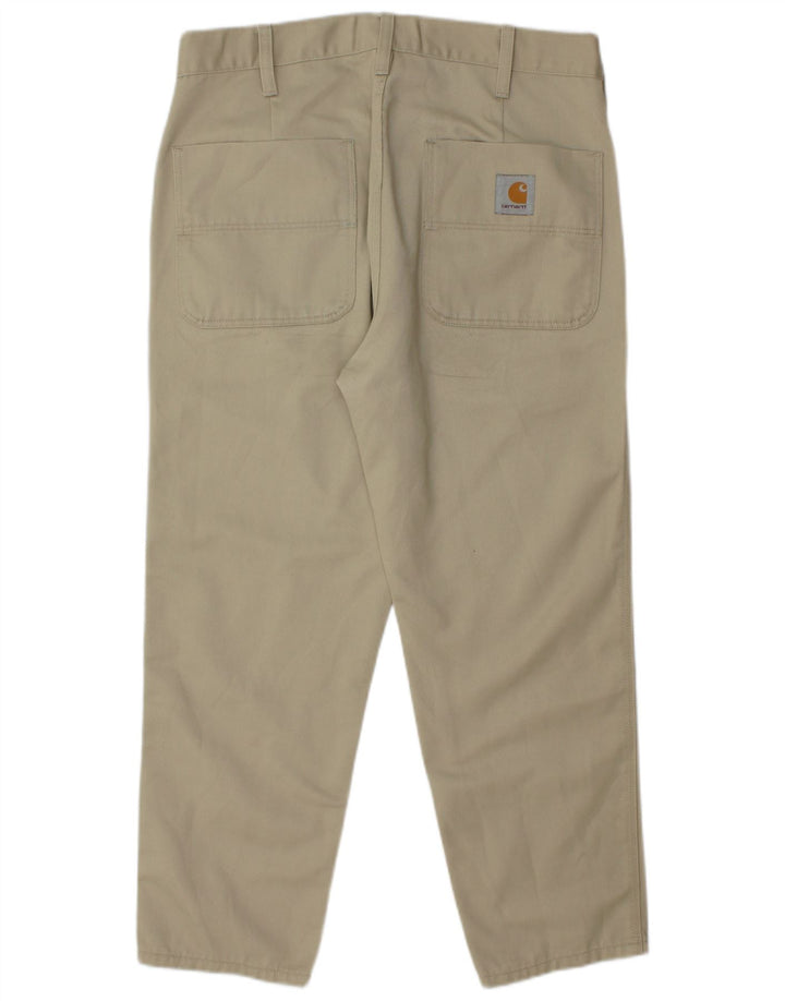 Carhartt Herren Slim Chino-Hose W31 L25 Beige Polyester