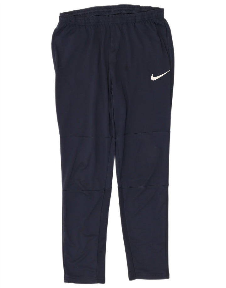 NIKE Herren Dri Fit Trainingshose Mittelblaues Polyester
