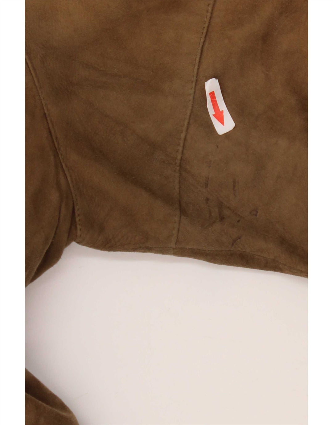 Vintage Herren Bomber Wildlederjacke UK 38 Medium Beige