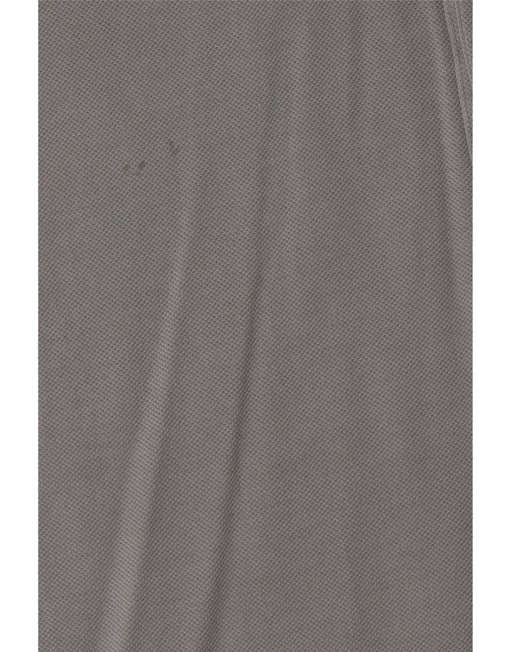 Lacoste Herren-Poloshirt mit klassischer Passform, Größe 3, klein, graue Baumwolle