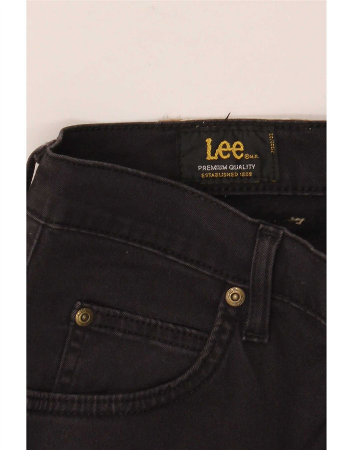 Lee Herren Straight Jeans W34 L30 Schwarz
