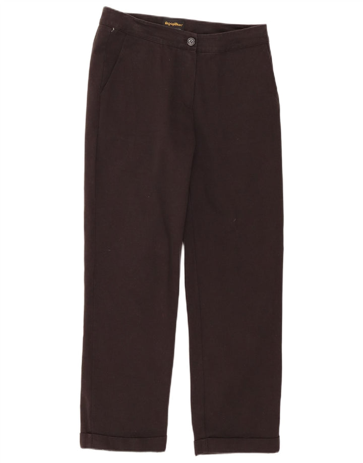 REFRIGIWEAR Gerade geschnittene Damenhose, Größe S, W28, L25, schwarze Baumwolle