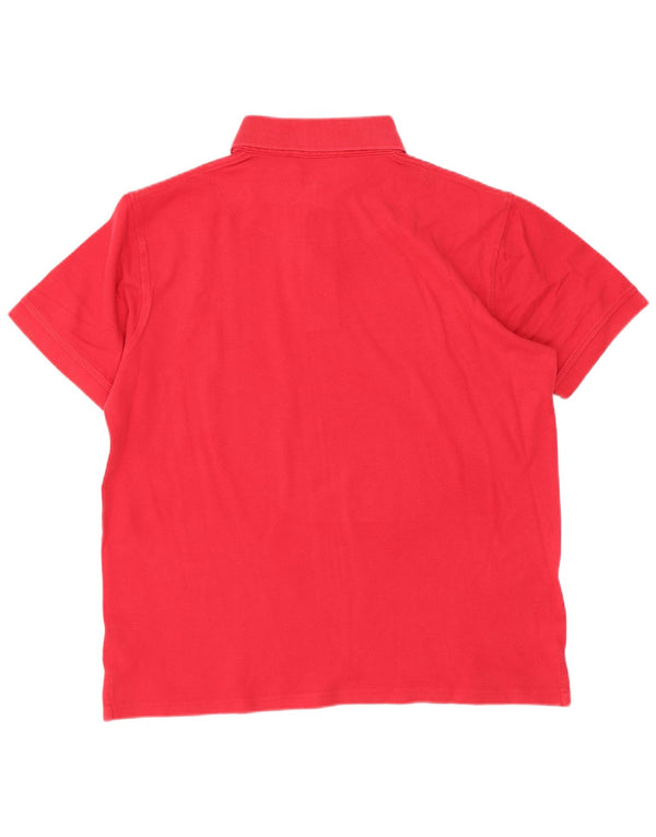 Trussardi Herren Poloshirt Small Rot