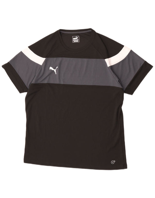 PUMA Herren T-Shirt Top 2XL Schwarz Colourblock