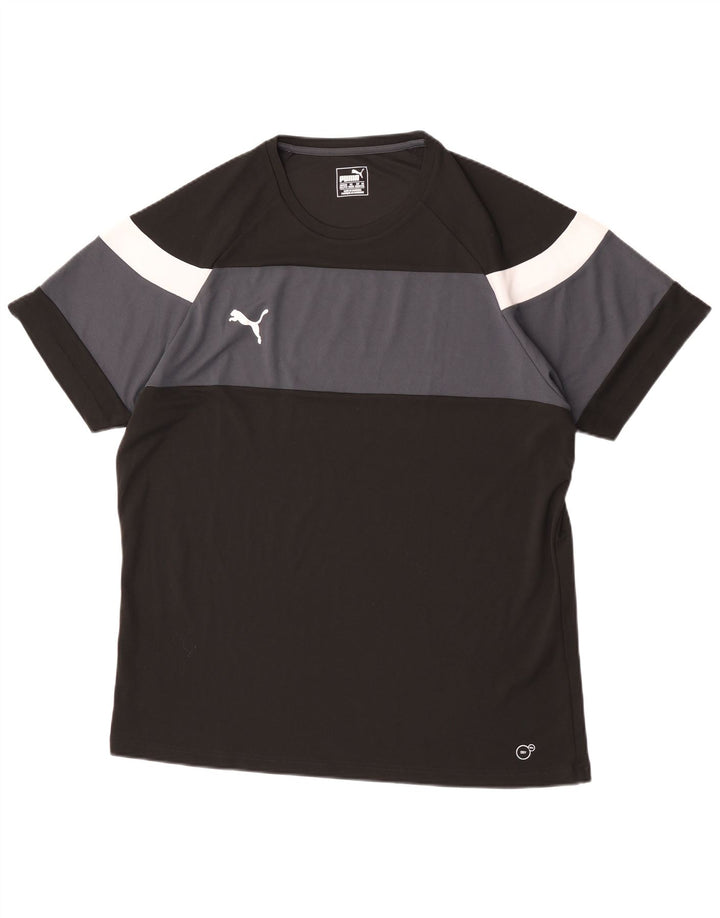 PUMA Herren T-Shirt Top 2XL Schwarz Colourblock