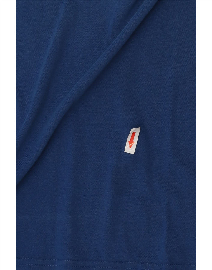 Lotto Herren T-Shirt Top 2XL Blau Baumwolle