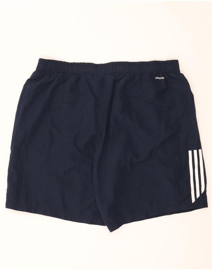 Adidas Herren Climalite Sport Shorts 2XL Marineblau Polyester