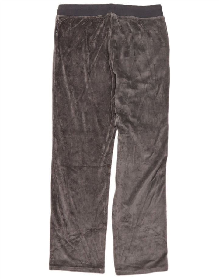 CHAMPION Damen-Trainingshose aus Velours, UK 18, XL, graue Baumwolle