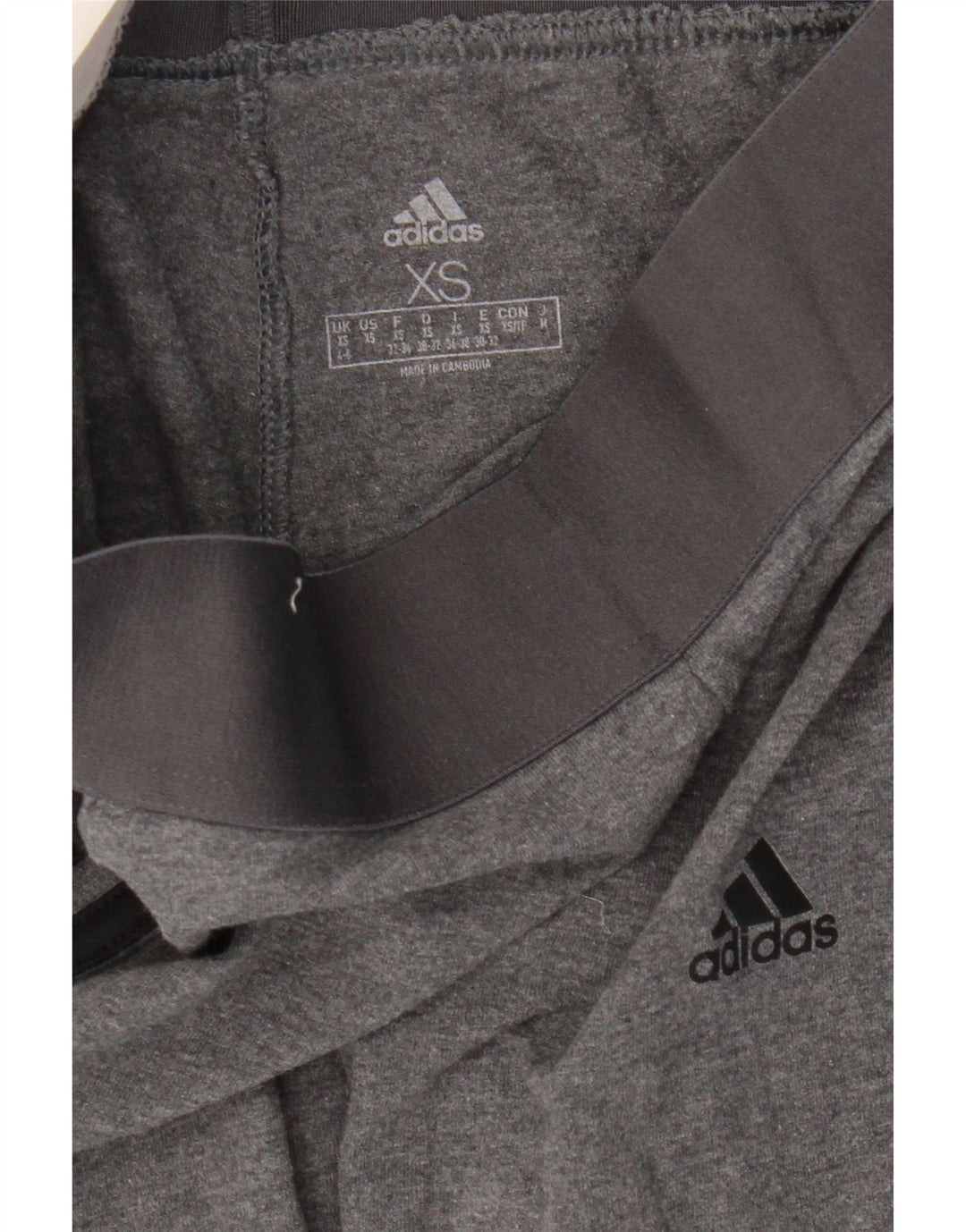 Adidas Damen Leggings UK 4/6 XS Grau