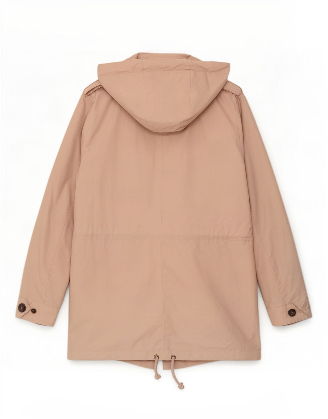 Marks & Spencer Damen-Militärparka mit Kapuze, UK 12, Mittelrosa