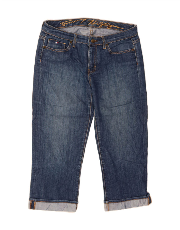 TOMMY HILFIGER Womens Capri Jeans W34 L22 Blue Cotton Vintage Tommy Hilfiger and Second-Hand Tommy Hilfiger from Messina Hembry 