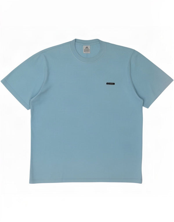 Adidas Mens T-Shirt Top XL Blue Cotton