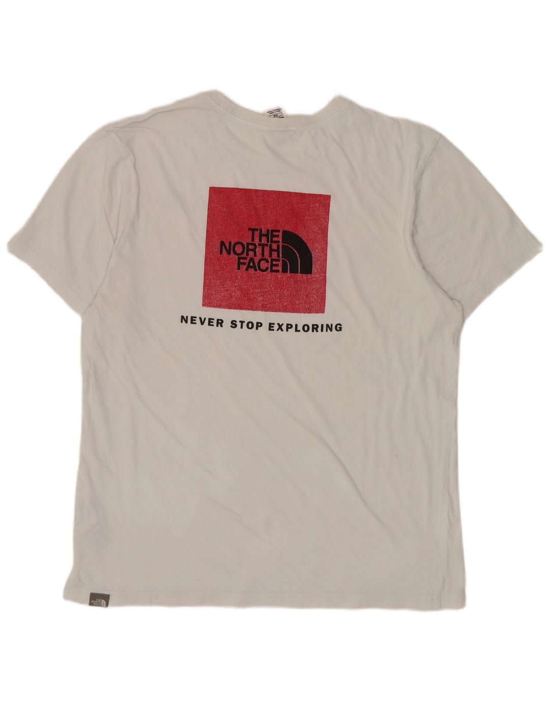 THE NORTH FACE Herren-T-Shirt mit Grafik, mittelweiße Baumwolle