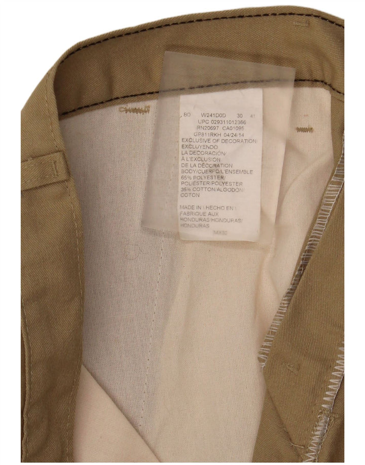 Dickies gerade Chino-Hose für Herren, W34, L32, Khaki, Polyester
