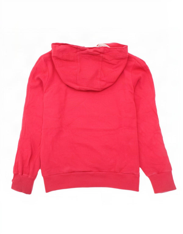 Adidas Jungen Kapuzenpullover mit Grafik, 8–9 Jahre, Größe S, rote Baumwolle