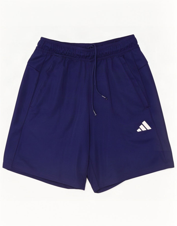 Adidas Herren Aeroready Sportshorts mit normaler Passform, Größe S, Marineblau, Polyester