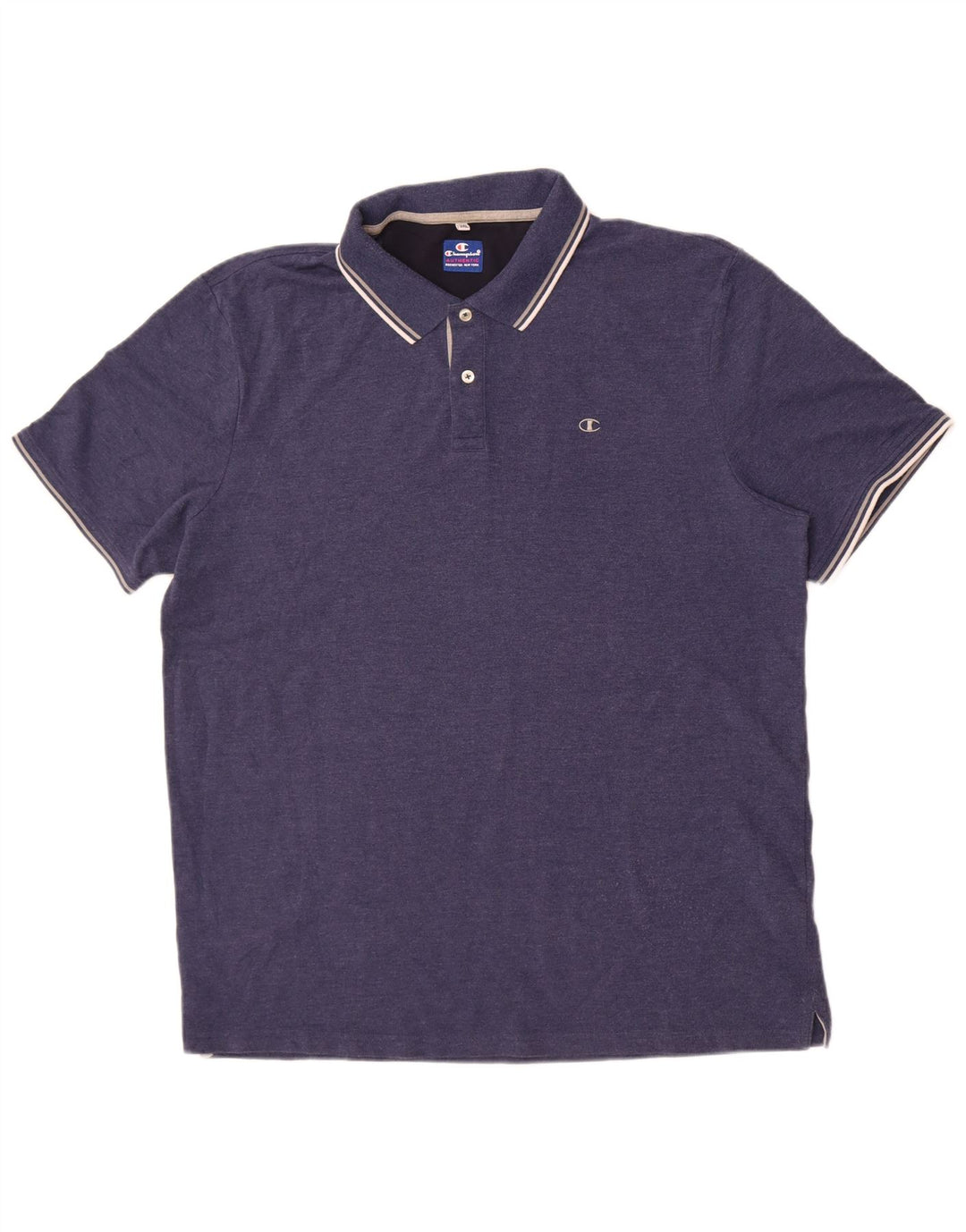 Champion Herren Poloshirt 3XL Marineblau Baumwolle