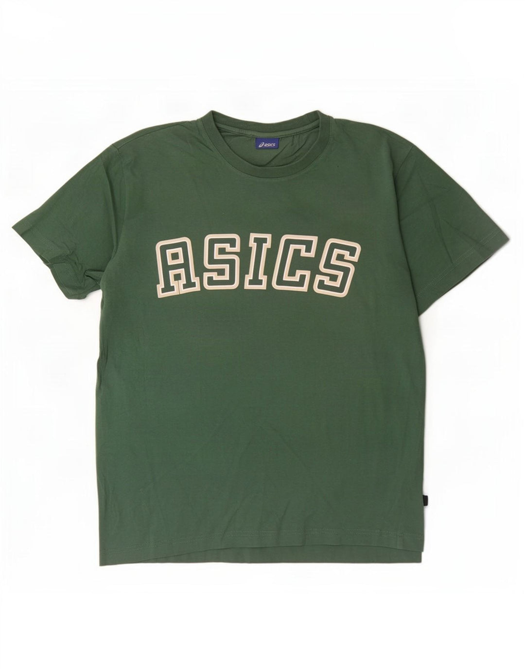 Asics Herren Grafik T-Shirt Top Small Grün