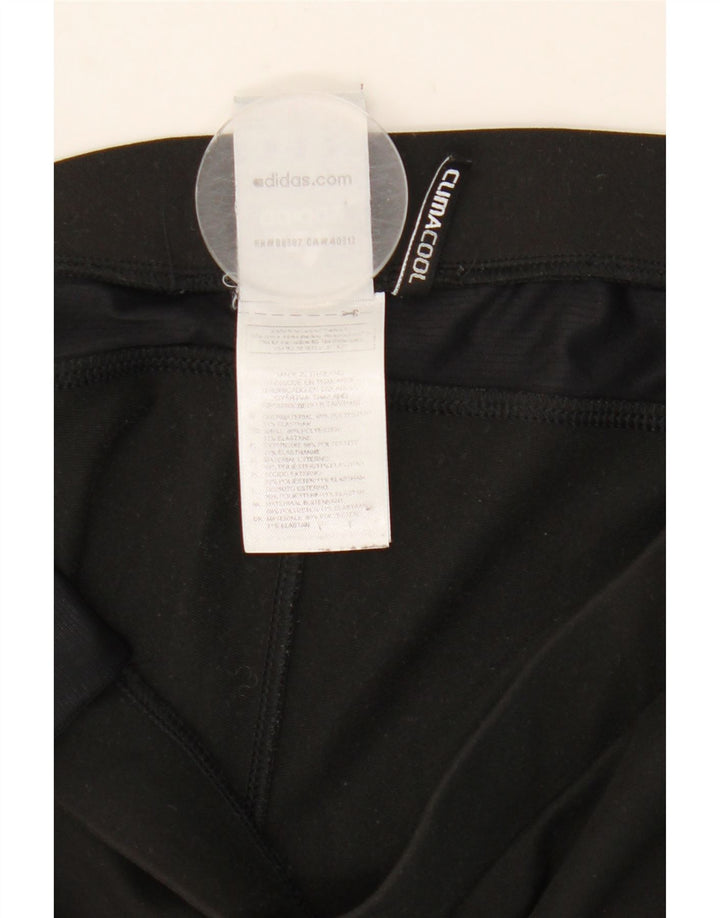 Adidas Damen Climacool Trainingshose UK 12 Medium Schwarz Polyester