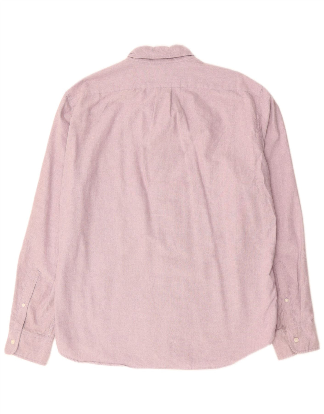 J. CREW Herren Oxford Slim Hemd XL Lila Baumwolle