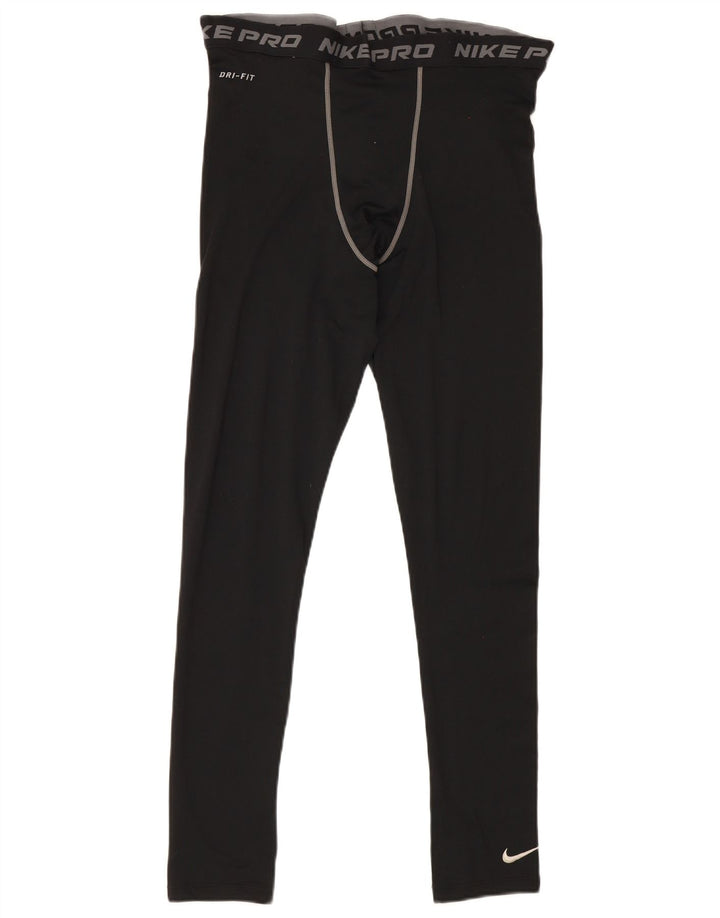 Nike Herren Graphic Leggings XL Schwarz