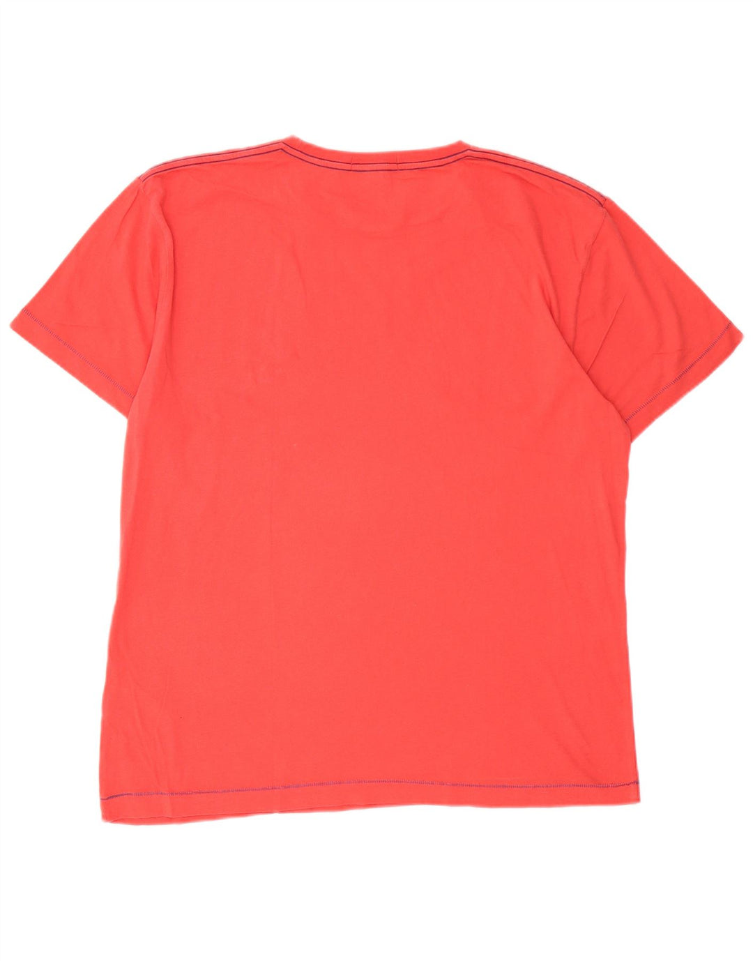 Gant Herren-T-Shirt mit Grafik, Größe L, aus roter Baumwolle