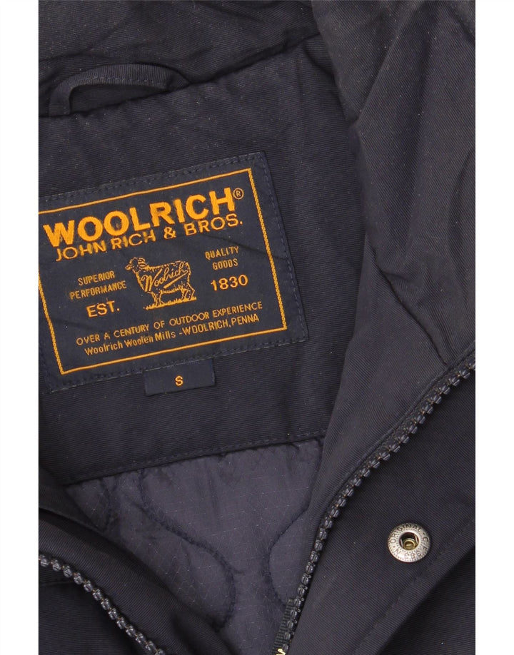 Woolrich Herren Windjacke UK 36 Small Marineblau